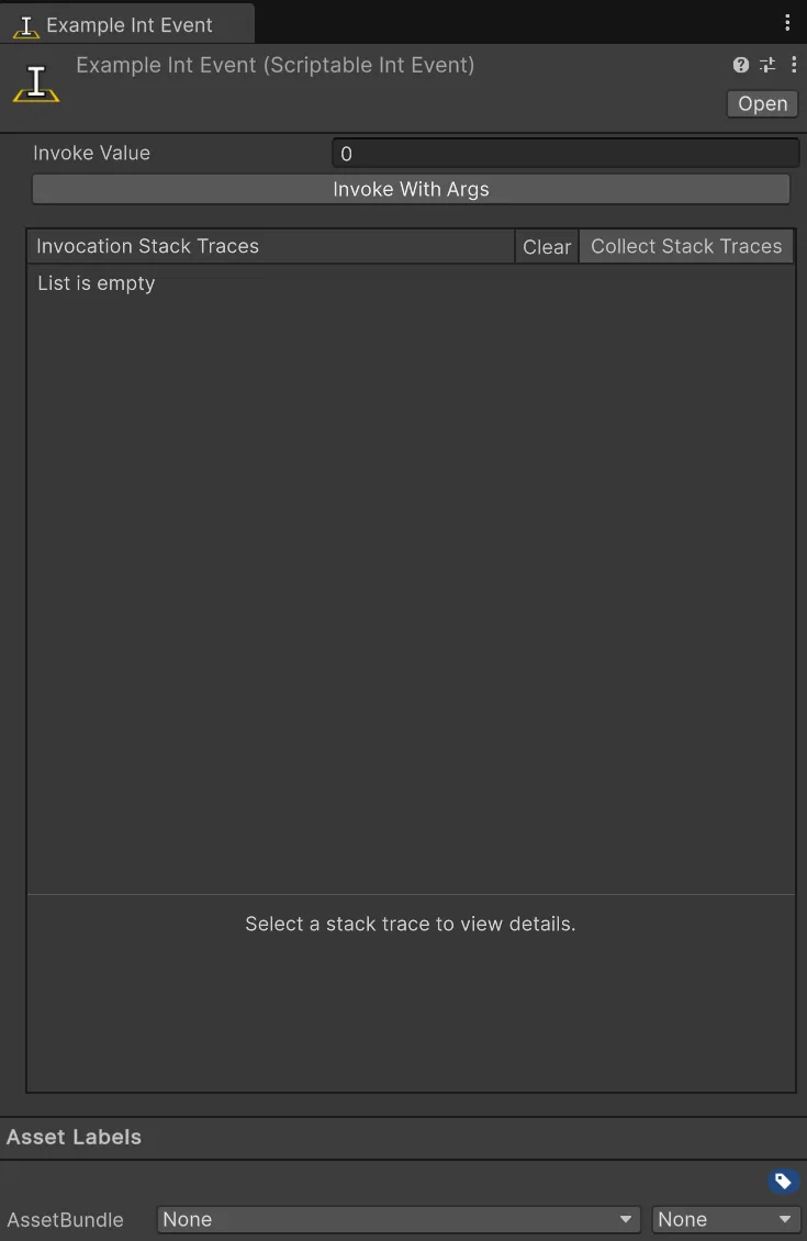 Scriptable Event