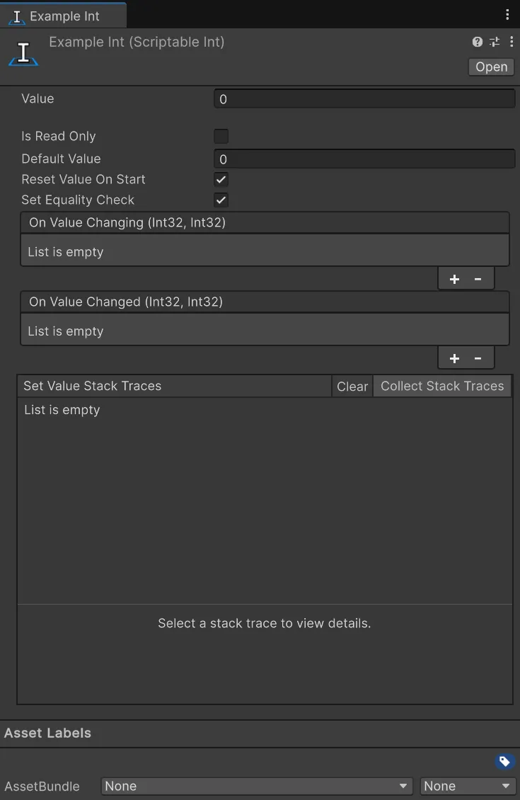 Scriptable Value